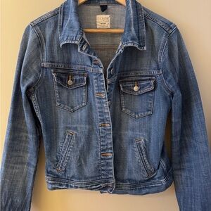 J. Crew Classic Blue Jean Jacket